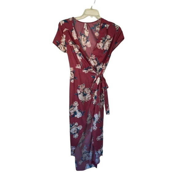 🌻 Live 4 Truth Floral Kimono wrap dress. Size small GUC - Picture 5 of 8